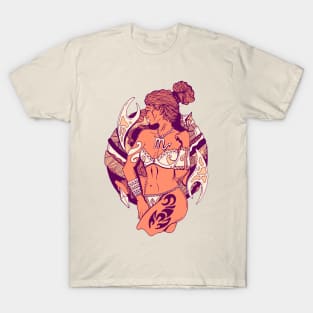 Peach Scorpio Beauty T-Shirt